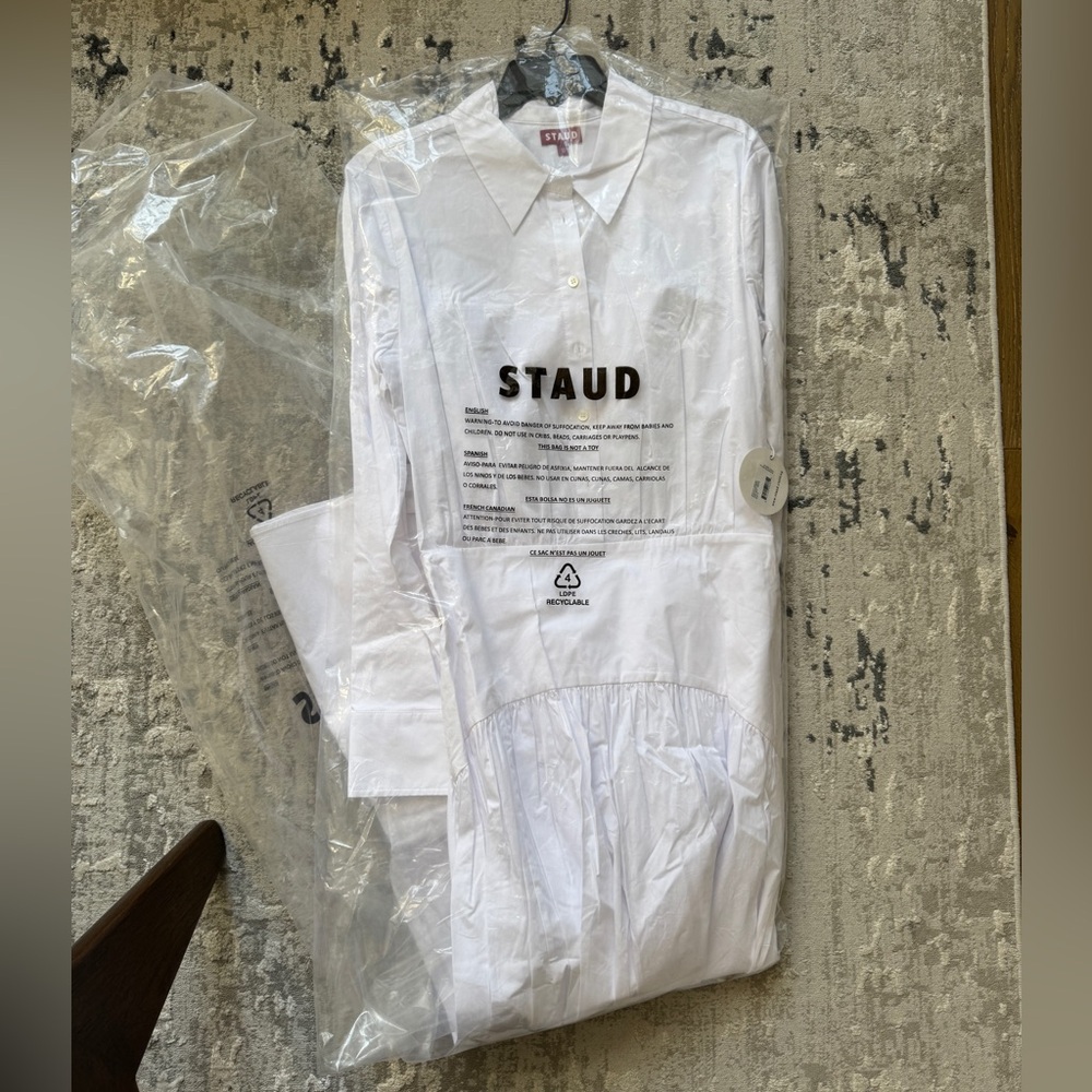 NWT Staud Rocco Dress 10 - Picture 3 of 8